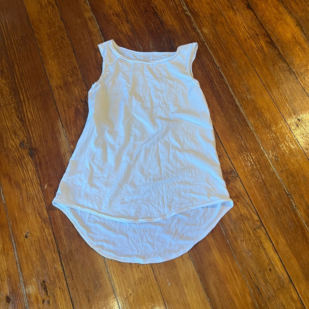 Weissman White Sleeveless Top